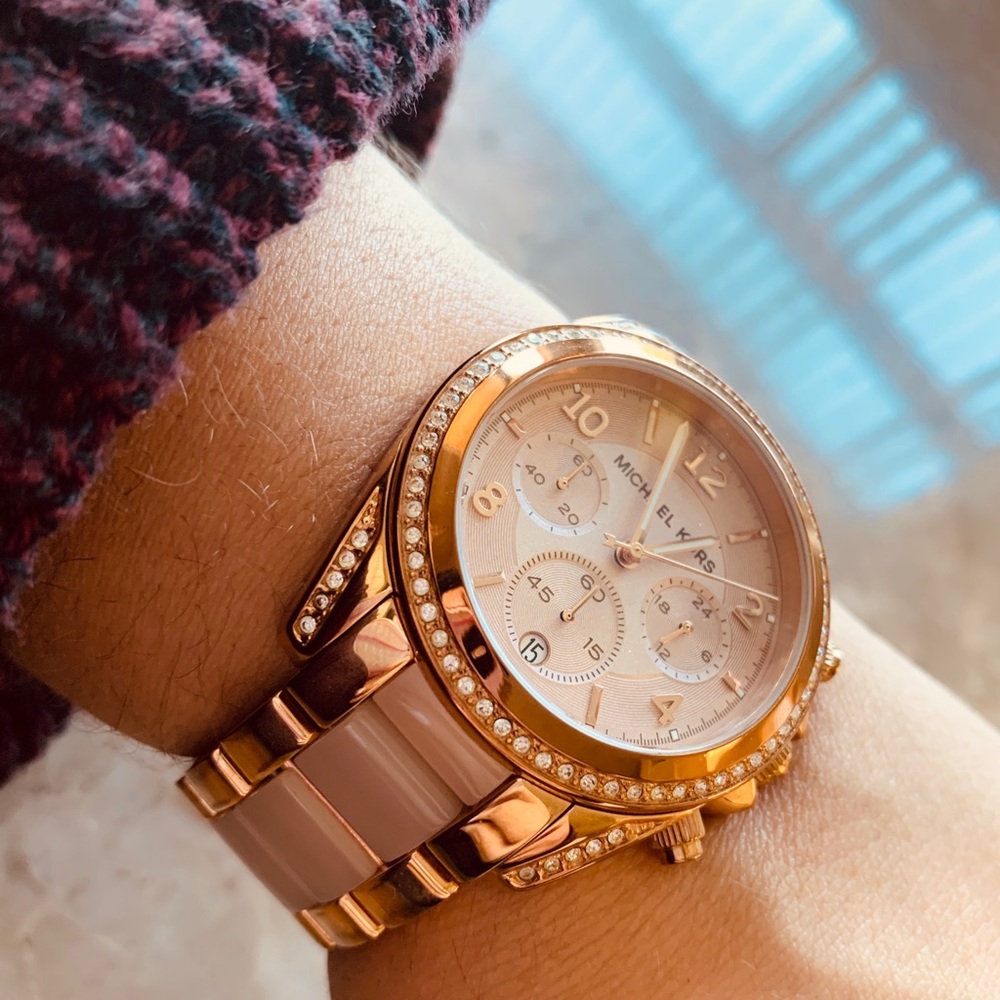 Michael Kors Rose Gold Watch